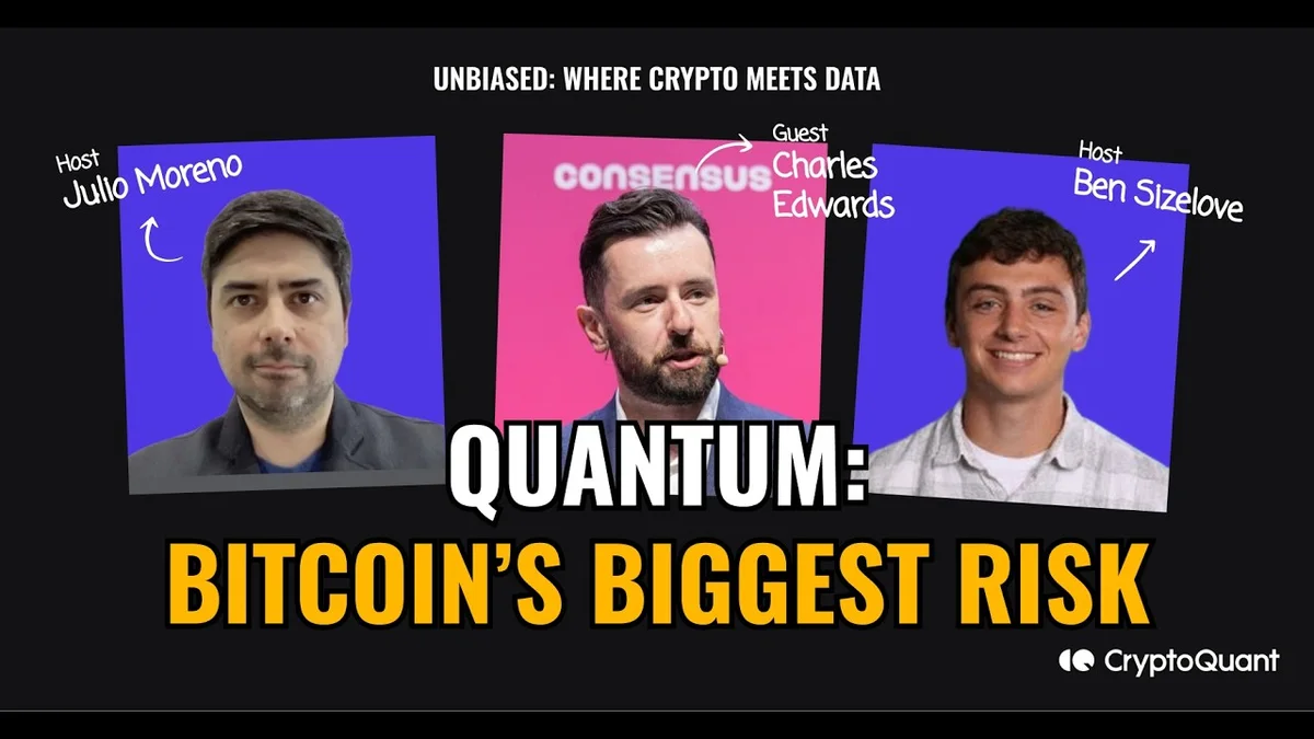 Charles Edwards discusses Bitcoin risk with CryptoQuant