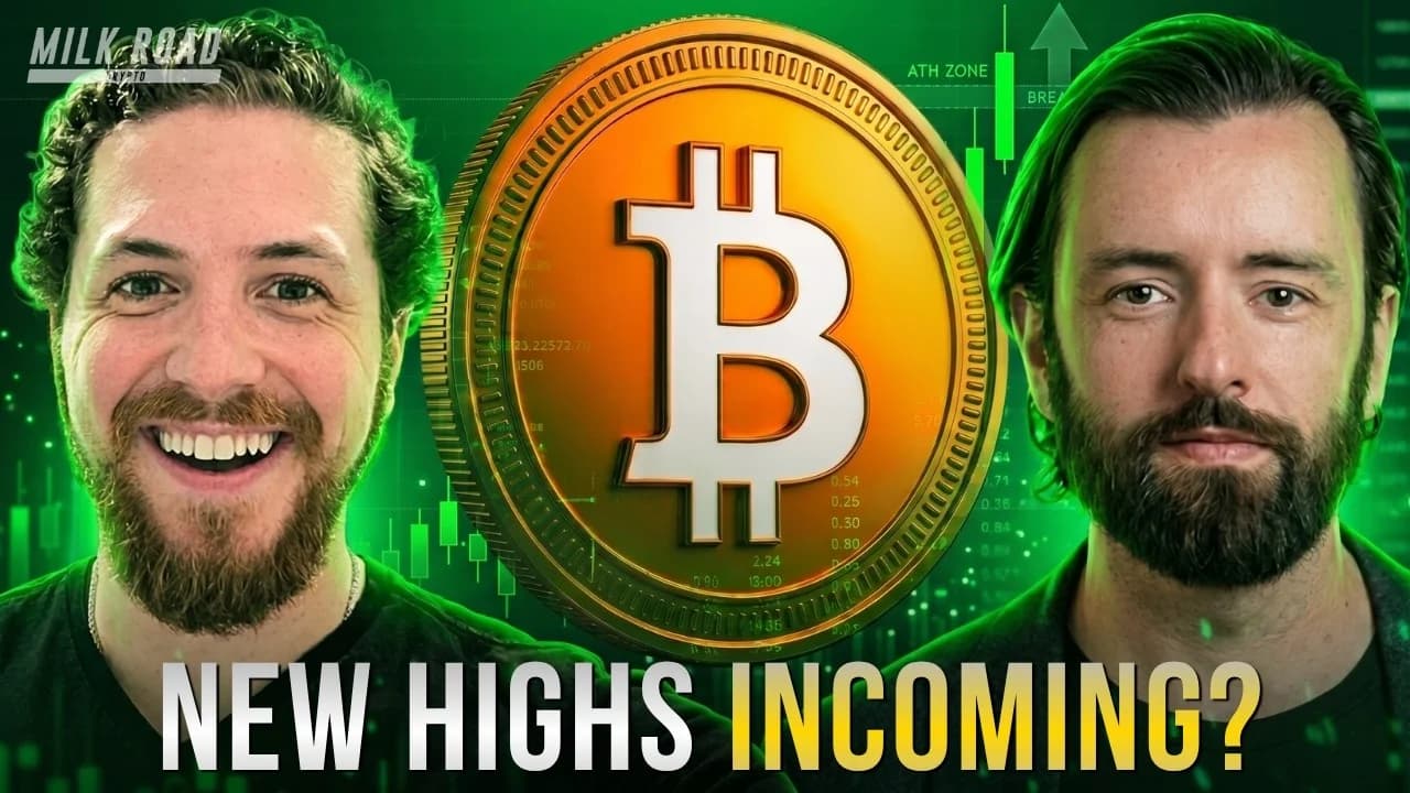 Charles Edwards discusses the catalyst Bitcoin needs to reach new highs on Milk Road